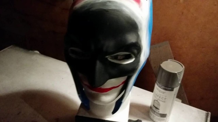 Batman cowl - mask diy build part 2