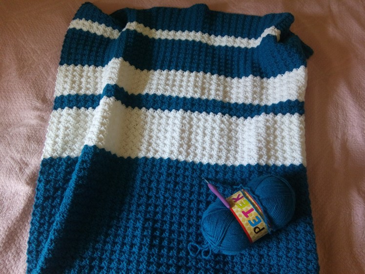 Crochet easy baby blanket