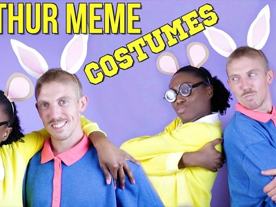 DIY Arthur Meme Costume! Easy Halloween Costumes!