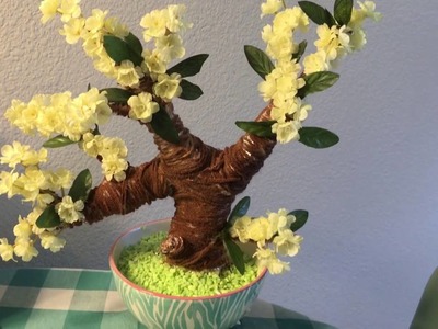 DIY Artificial Bonsai Tree