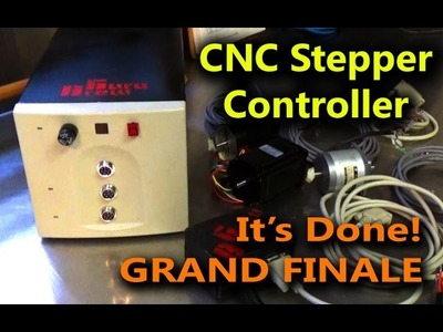 DIY CNC Router Stepper Motor Controller Project - FINISHED!
