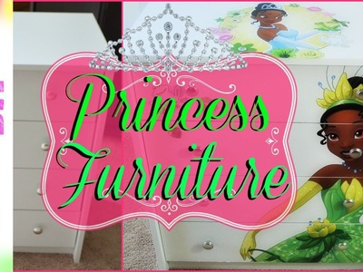 DIY Disney Princess Furniture Makeover