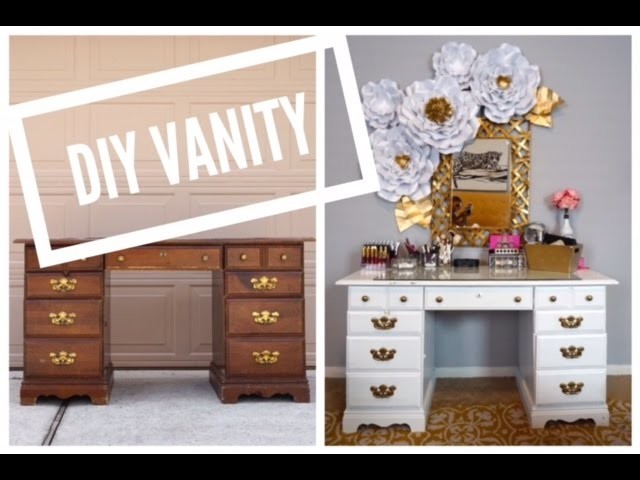 DIY Dresser to Vanity