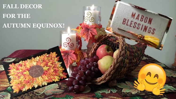 DIY Fall Decor for the Autumn Equinox!
