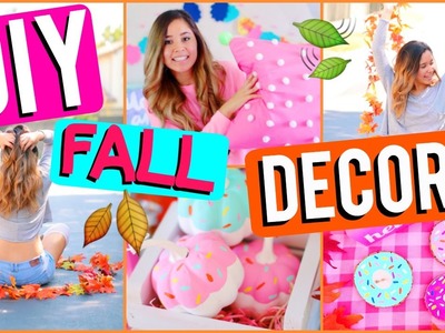DIY FALL Room Decor 2016 | Colorful & Fun!