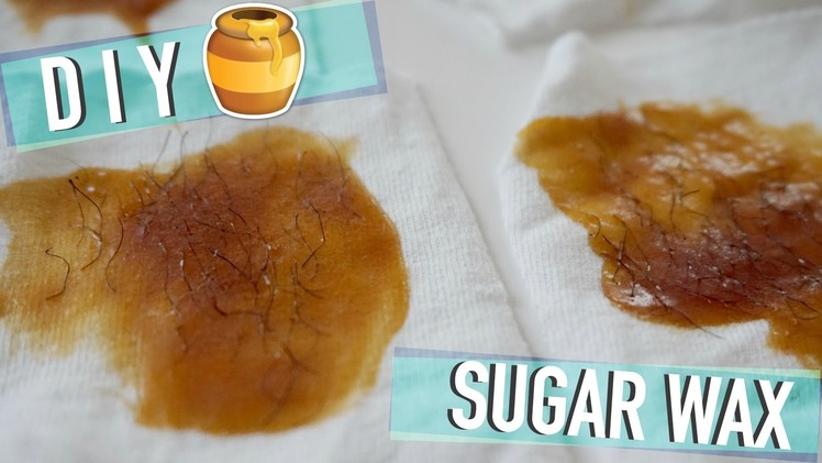 DIY Honey Sugar Wax | riadavidet