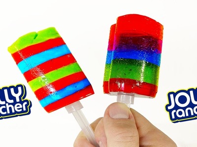DIY: How to Make GIANT JOLLY RANCHER PUSH POP CANDY TREATS! SUPER EASY & DELICIOUS!!