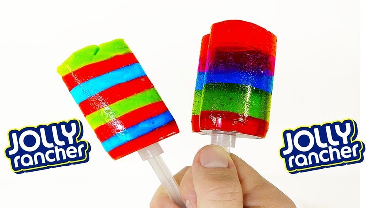 DIY: How to Make GIANT JOLLY RANCHER PUSH POP CANDY TREATS! SUPER EASY & DELICIOUS!!