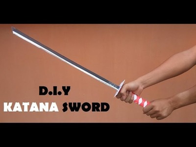 DIY - How To Make Katana Sword Using Paper (Paper Katana Craft) - Craft For Kid