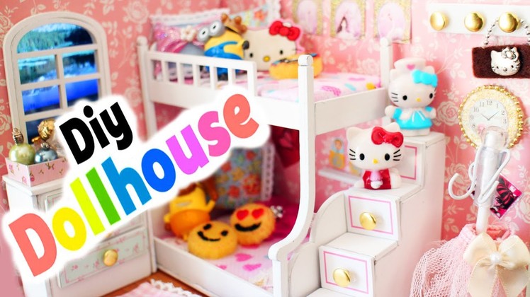 DIY | Miniature Dollhouse Ballerina Room - FULL VIDEO - simplekidscrafts