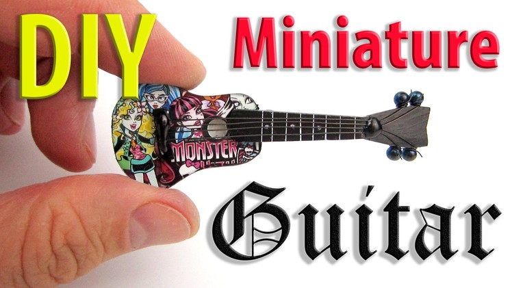 DIY Miniature Guitar