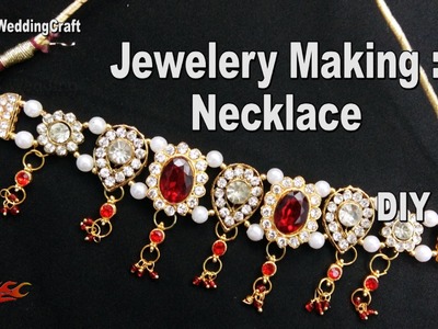 DIY Necklace Making | Gift Idea jewelry making | JK Wedding Craft 111
