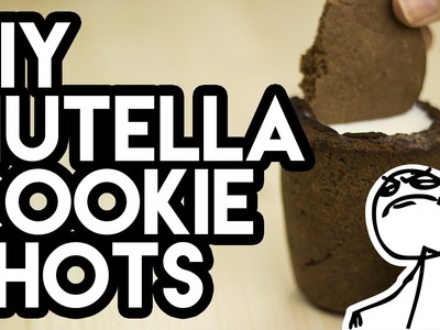 DIY Nutella Cookie Shot Glasses - Cook It Like a Boss
