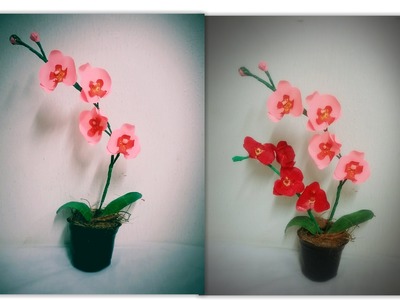 Diy Paper orchids