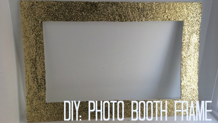 DIY: Photo booth frame