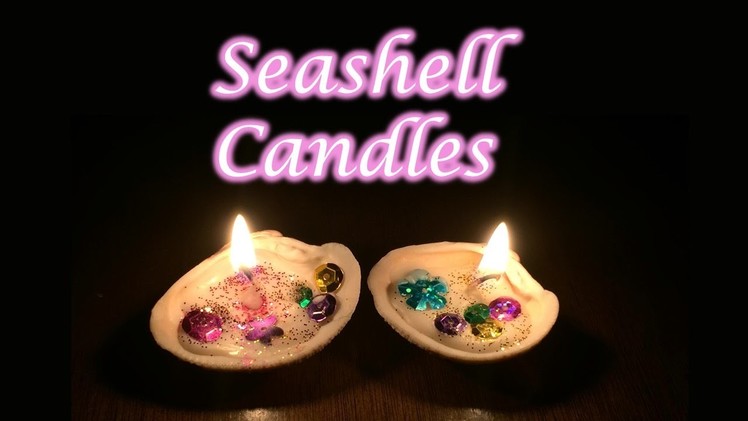 DIY Seashell Candles | Diwali special | Diwali decoration ideas