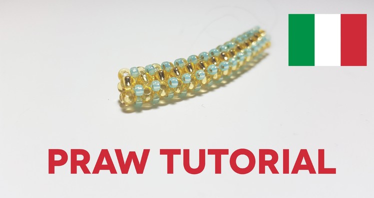 DIY Tutorial PRAW  Prismatic Right Angle Weave