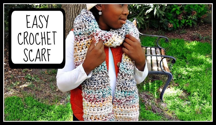 Easy Crochet Scarf for Beginners
