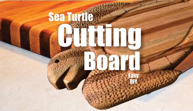Easy DIY Sea Turtle Cutting Board