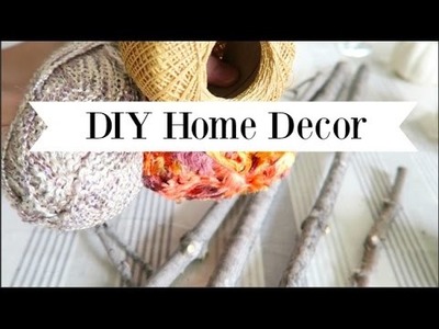 FALL DIY + DECOR CHALLENGE | Eclectic Fall Centerpiece