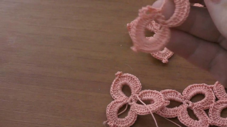 Flowers of Dunes crochet tutorial, lesson 5