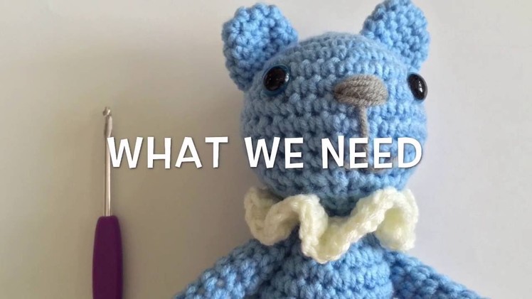 How to crochet teddy bear 1.2