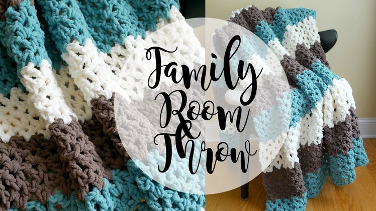 How To Crochet the Family Room Throw, Episode 334