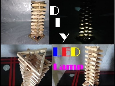How To Make a Simple LED Lamp - DIY - Tutorial