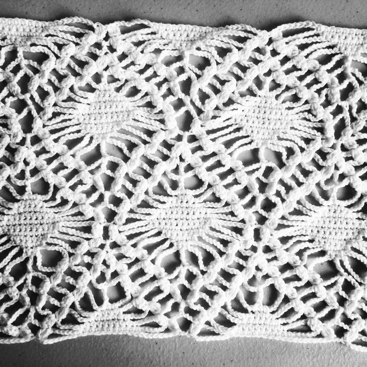 Lace Crochet Pattern -  Lace Spider Crochet Stitch