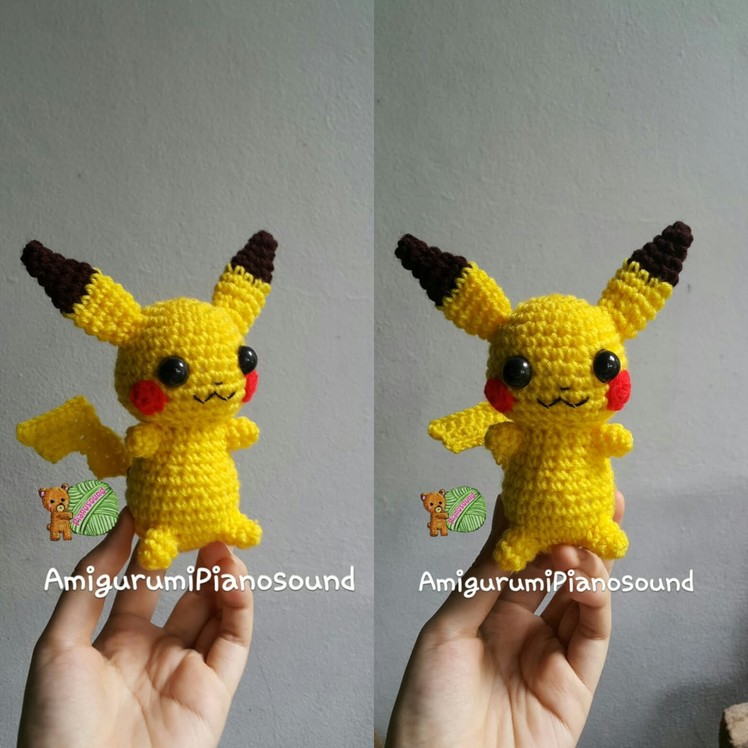 Pikachu Pokemon Crochet Tutorial