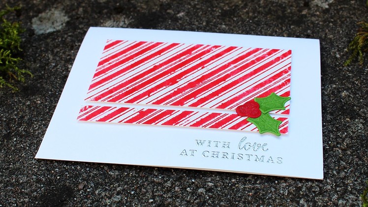 Quick & Easy DIY Watercolor Christmas Card Tutorial