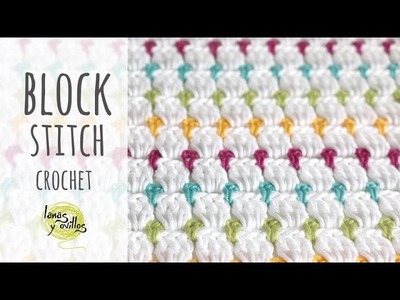 Tutorial Crochet Block Stitch