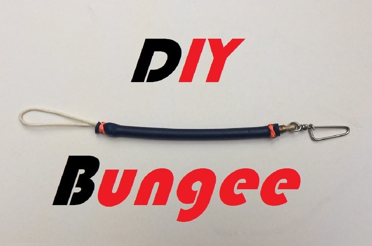 Tutorial - DIY Speargun Shock Cord - Shock absorber - Bungee