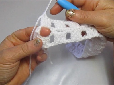 Uncinetto  crochet  tutorial  sciarpa