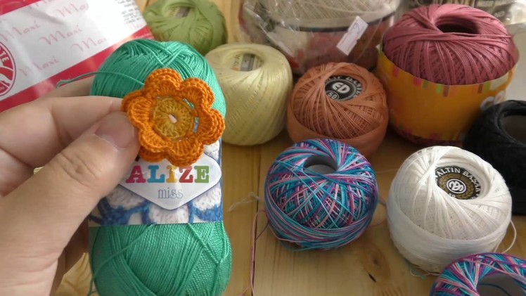 Yarn for Irish crochet lace