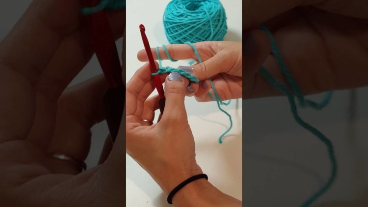 Chainless Foundation Single Crochet- Left Handed