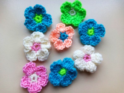 Crochet easy flower
