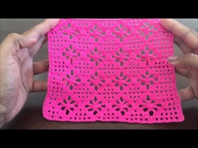 Crochet pattern   filet spider crochet stitch
