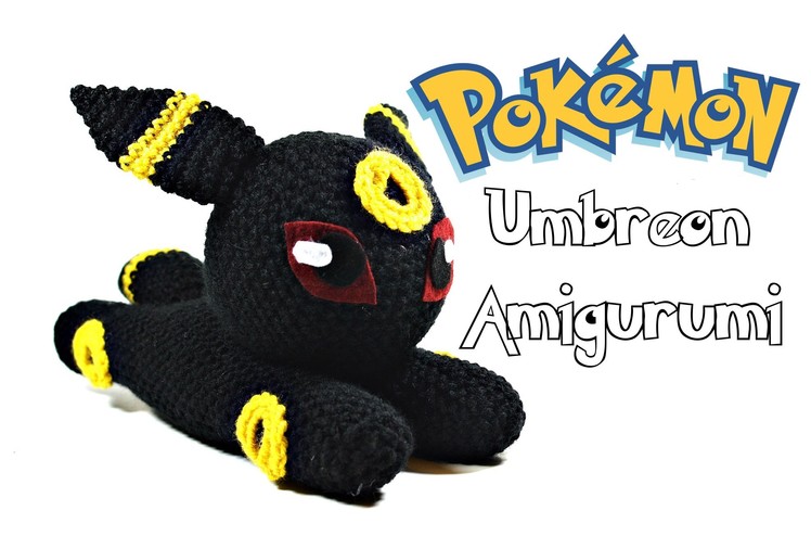 Crochet Pokémon "Flat" Umbreon Amigurumi Tutorial