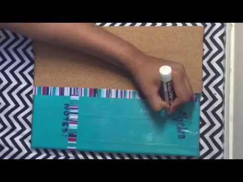 DIY duct tape cork.dry erase board