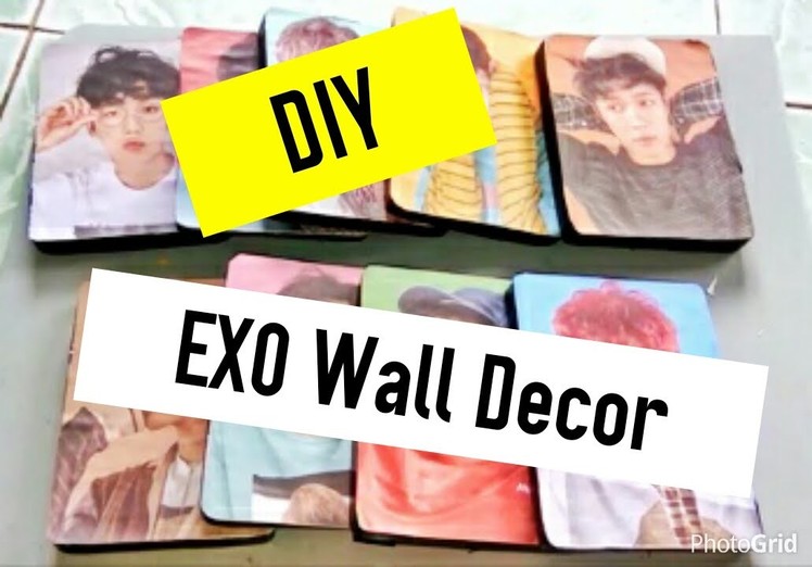 DIY EXO Wall Decor