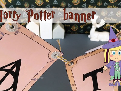 DIY Harry Potter banner - FREE PRINTABLE