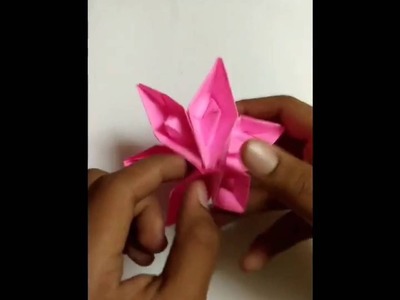 DIY- Making a flower with boat .