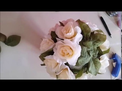 DIY Rose Topiary