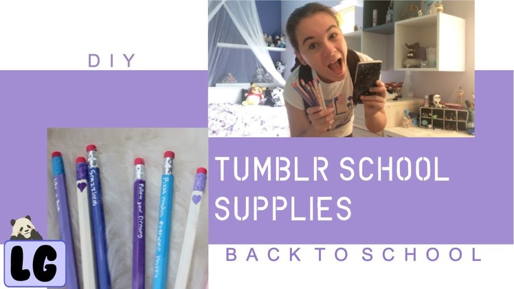 ✰DIY Tumblr School Supplies✰