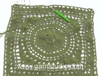 DROPS Crocheting Tutorial: How to work chart A.3 in DROPS 170-2