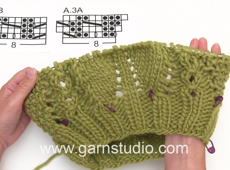 DROPS Knitting Tutorial: How to work the neck warmer in DROPS 171-18