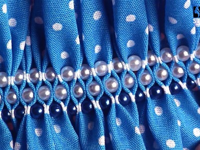 Easy DIY Ideas You NEED To Try - Beaded Smocking | DIY Stitching