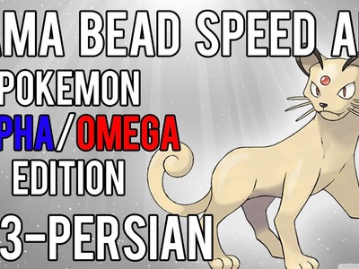 Hama Bead Speed Art | Pokemon | Alpha.Omega | Timelapse | 053 - Persian