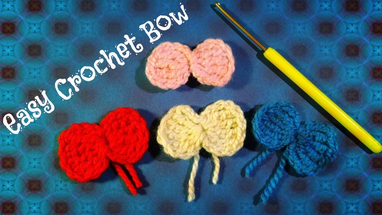 How to Crochet a Bow (Simple and Easy)